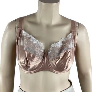 Wacoal Side Note Underwire Bra Size 42DD Tan